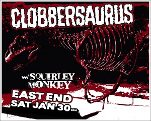 Clobbersaurus w/ Squirley Monkey